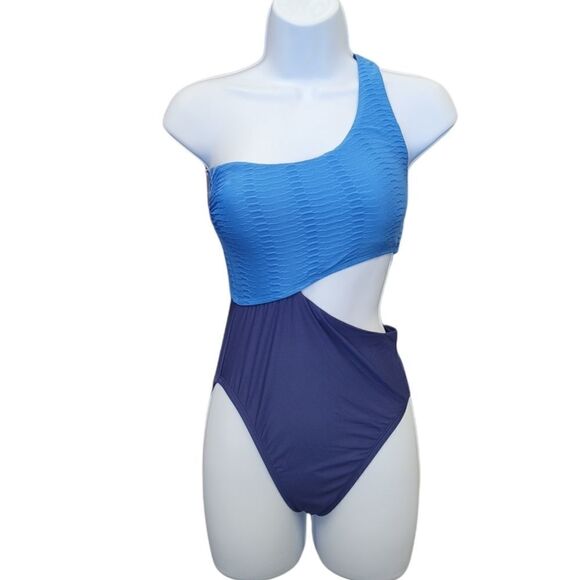 Splendid Asymmetrical One-Piece - Picture 2 of 7